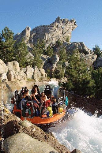 disneyland california rides pictures. river rafting ride which