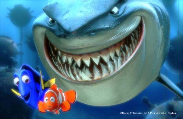 Finding Nemo - Marlin, Dory, and Bruce