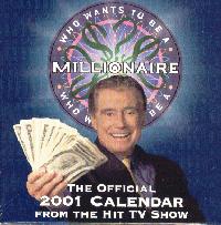 Who Wants To Be A Millionaire 2001 Calendar