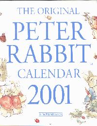 Peter Rabbit 2001 Calendar