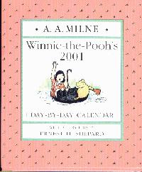 Winnie The Pooh 2001 Daily Calendar