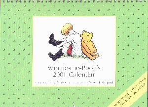 Winnie The Pooh 2001 Calendar